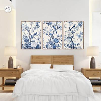 " Chinoiserie " by Art Territory 3 - Pieces