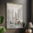 New York Shadows Framed Print - Solid Wood-1593404468