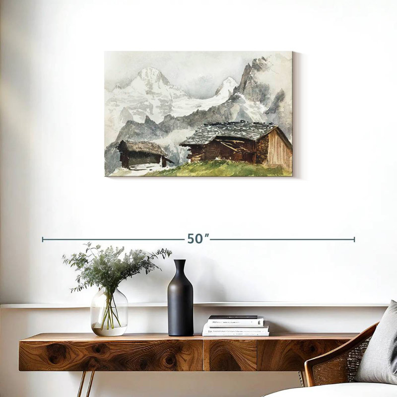 Lilith Chalets Breithorn Murren 1870, H 20 po x l 30 po