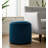 Qiviut Blue Tall Pouf-329219455