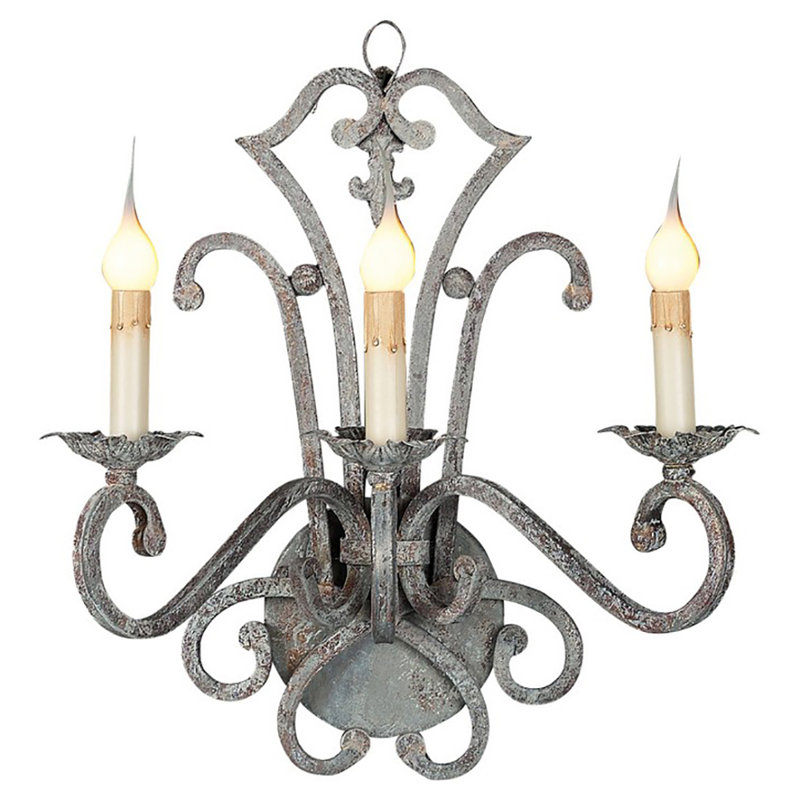 Italian 3 - Light Candle Wall Light