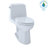 TOTO® Eco UltraMax® One-Piece Elongated 1.28 GPF ADA Compliant Toilet, Cotton White-1328665684-1328665682
