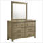 Commode 6 tiroirs avec miroir