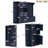 Multifunctional Left-Right Combination Hall Cabinet With Storage And 4 Hooks,Storage Cabinet/Hall Tree 2 In 1-836758437