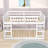 Full Over Full Wood Bunk Bed With Ladders-149955017
