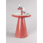 The Parrot Party Pedestal End Table