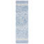 Tapis bleu / crème en laine touffeté à la main Emst-1047829681