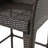 Noah Polyethylene (PE) Wicker Outdoor Stool-1400507772
