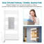 80*50*6.2cm, Smart WiFi-Enabled Heated Towel Rail with Multi-Mode Heating Solution-89372924