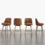 Tabouret de comptoir pivotant rembourré-1226042879