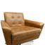 Begay Upholstered Swivel Armchair-1363168592