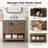 Marissa 36" Freestanding Single Bathroom Vanity with Engineered Stone Top-499333724