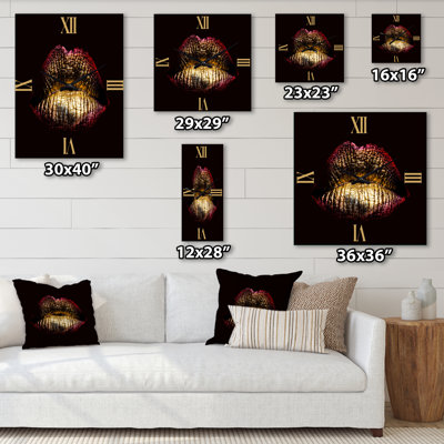 Metal Wall Clock