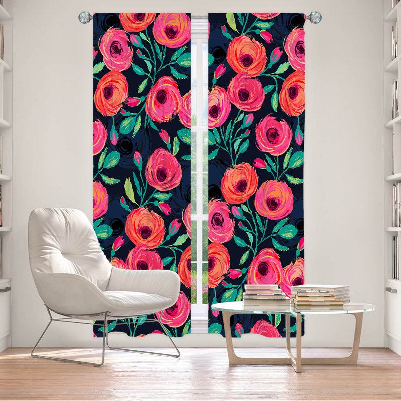 Ensemble de rideaux obscurcissant avec passe-tringle 2 pièces, L 20 po x L 82 po