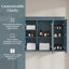 Armoire de rangement murale 35 po-130174637