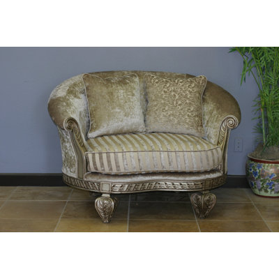 Chaise et demi en chenille large de 54 po Cedartown