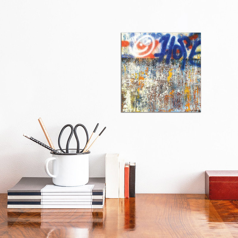 Hope by Linda Charles - Painting on Canvas, Wrapped Canvas, 30.48cm H x 30.48cm W x 1.91cm D
