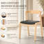 Chaise de salle à manger rembourrée avec dossier courbé 19,1 po Elara-792407187-792407191