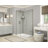Halo - W x 79'' H Single Added Door Semi-Frameless Shower Door with-36554391