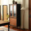 Vitrines en bois massif brun
