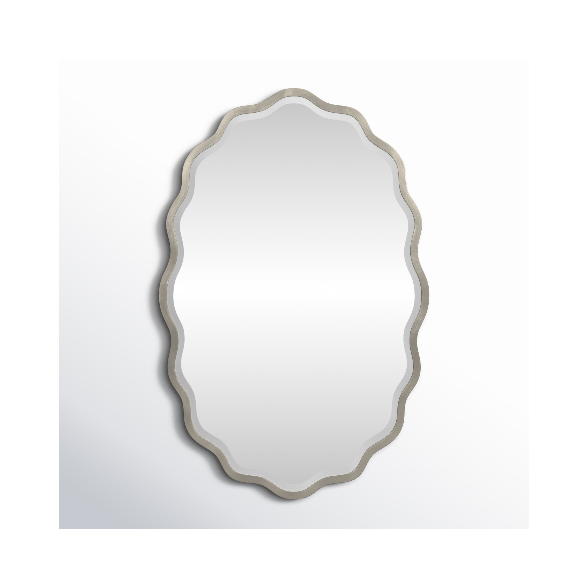 Meadowdale Serafina Wall Mirror, Silver