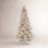 Silver Pre-Lit Fir Christmas Tree