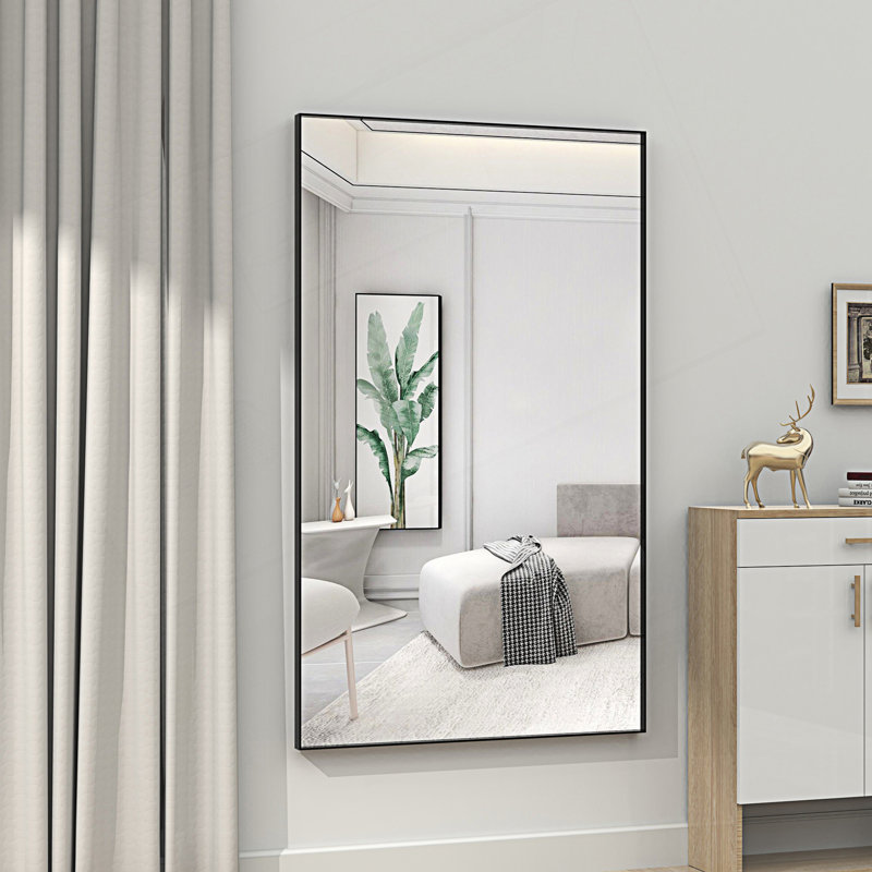 Miroir de salle de bain rectangulaire surdimensionné