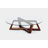 Focal Glass Top Single Coffee Table-34960721-49377424