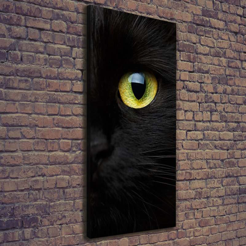 Cat's Eyes - Wrapped Canvas Print