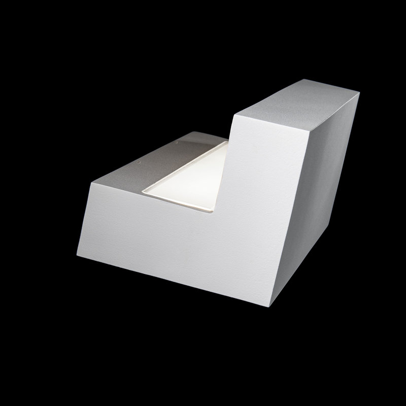 Bantam 1 - Light LED Flush Mounted Sconce, Black, 3000K