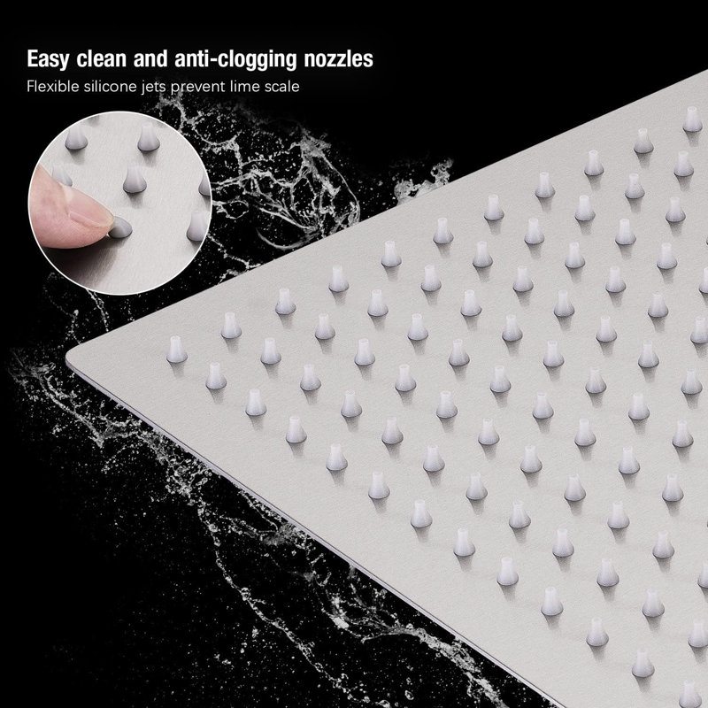 Rain Adjustable Shower Head 2.5 GPM GPM
