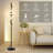Modern Spiral Led Floor Lamp, 69" Dimmable Standing Lamp, 3 Color Temperature With Timing Mode Reading Floor Lamp, Corner Floor Lamps For Living Room, Bedroom, Bedside, Office