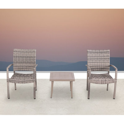 Fully Assembled Wicker/2 - Person Seating Group
