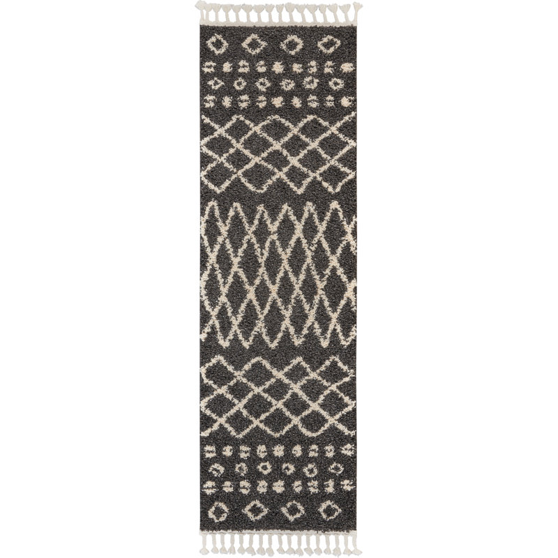 Camille Geometric Area Rug, Runner 66 x 246cm