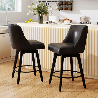 Tabouret de bar rotatif 26 po
