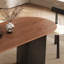 Ensemble de table de salle à manger ovale en bois de frêne-106899394
