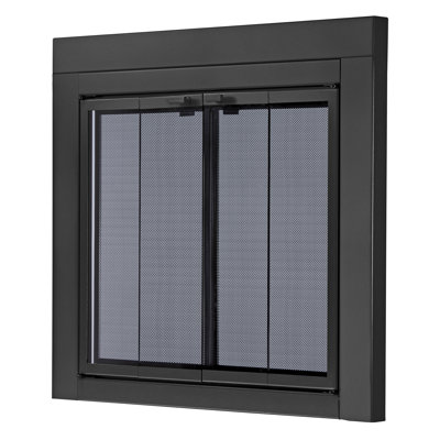 Cabinet Steel Fireplace Door