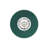 Orwell 1-Light Flush Mount in Chrome with Pine Green-1012116634