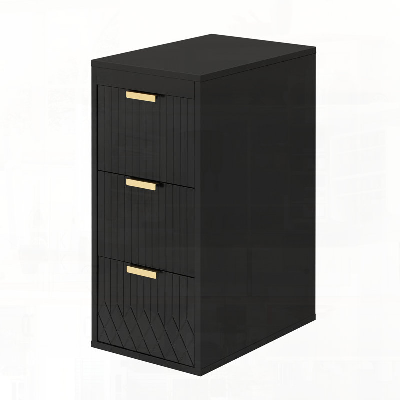Armoire flottante murale multifonctionnelle avec tiroirs, Noir