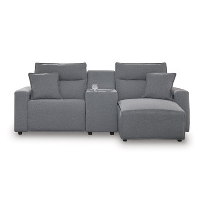 Modmax 3-Piece Power Reclining Sectional with Chaise