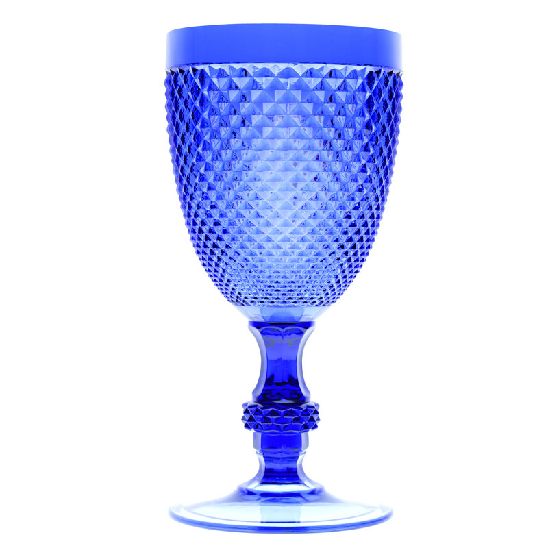 Diamond 390ml Goblet Set, Blue