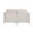 Modular Sectional Two-Seater Sofa, Corduroy Upholstery For Comfort And Easy Assembly, Perfect For Modern Living Spaces-106932920