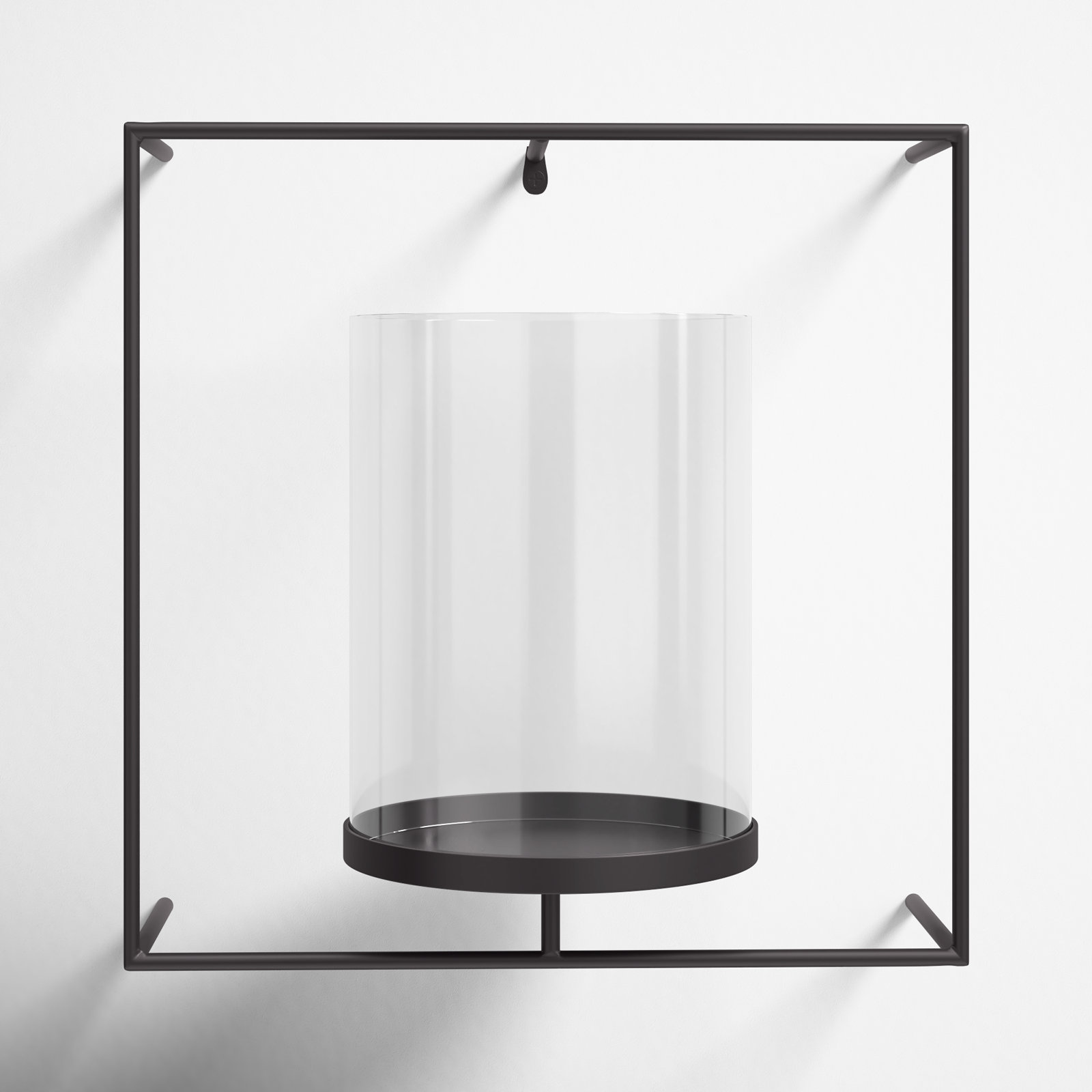 12'' H Glass Wall Wall Sconce