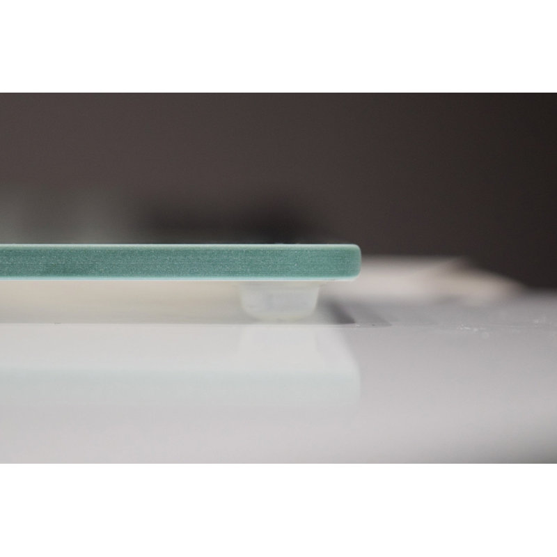 Cooktop Cover - Turquoise Marble Glass, Gas & Electric Stove Cover - Noodle Board, 0.2" H x 27.55" W x 19.68" D
