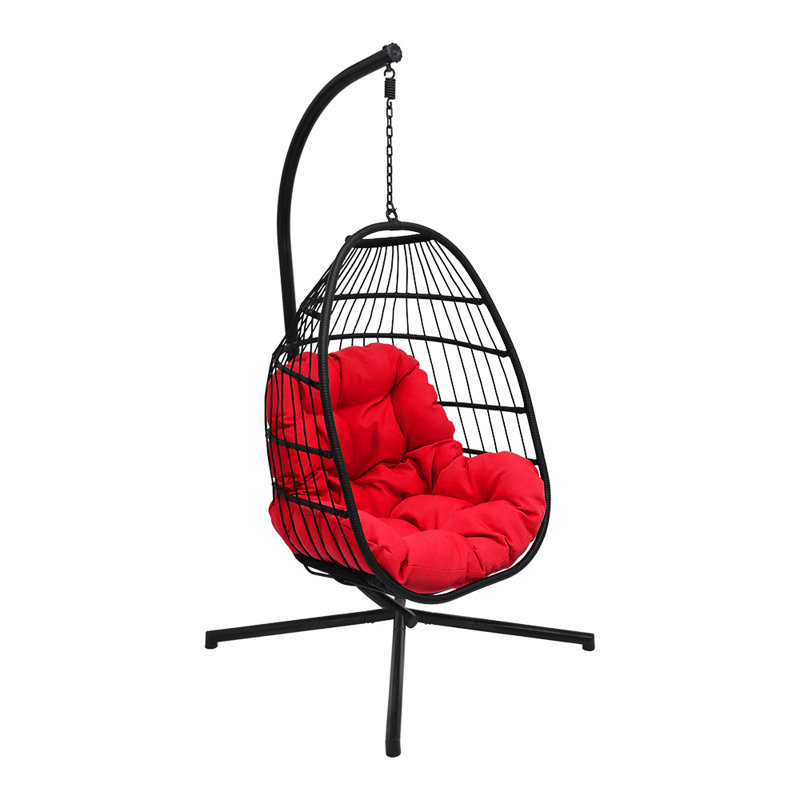 Balancelle avec support Helman, Rouge