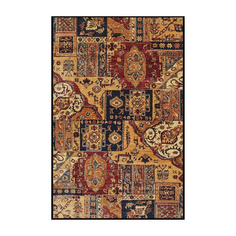 Tapis abstrait moderne 660, Rectangle de 2 pi x 3 pi