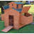 Analys 18 Square Feet Chicken Coop with Nesting Box For Up To 4 Chickens