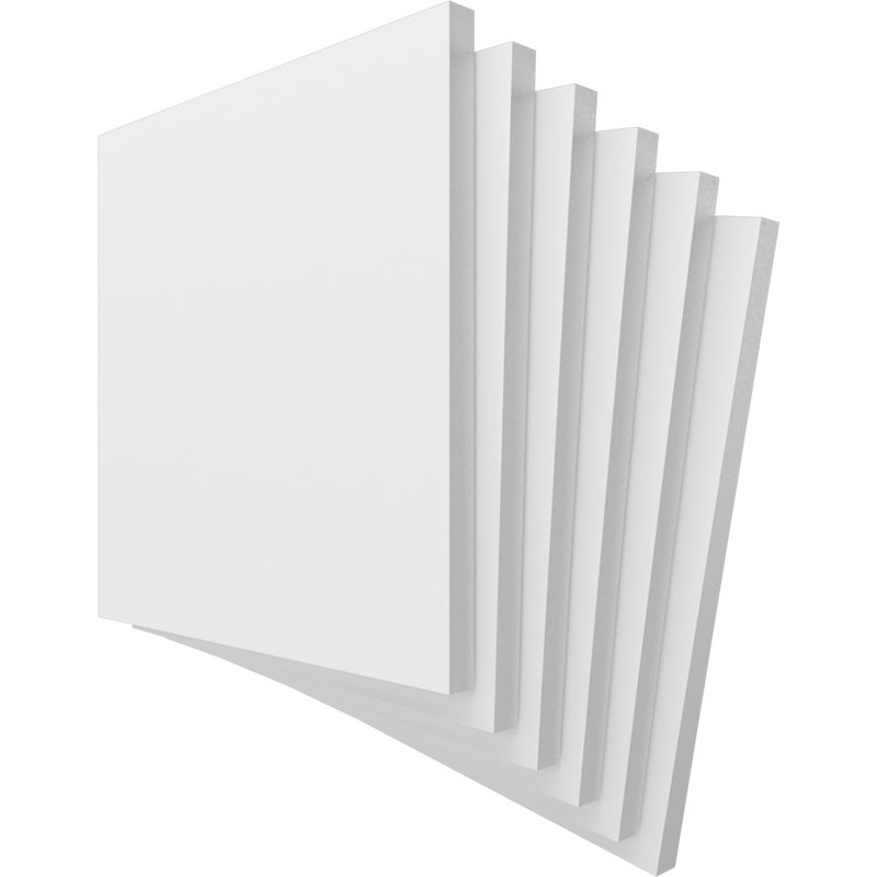 Panneaux de loisirs en PVC, H 11,75 po x l 11,75 po x P 0,63 po