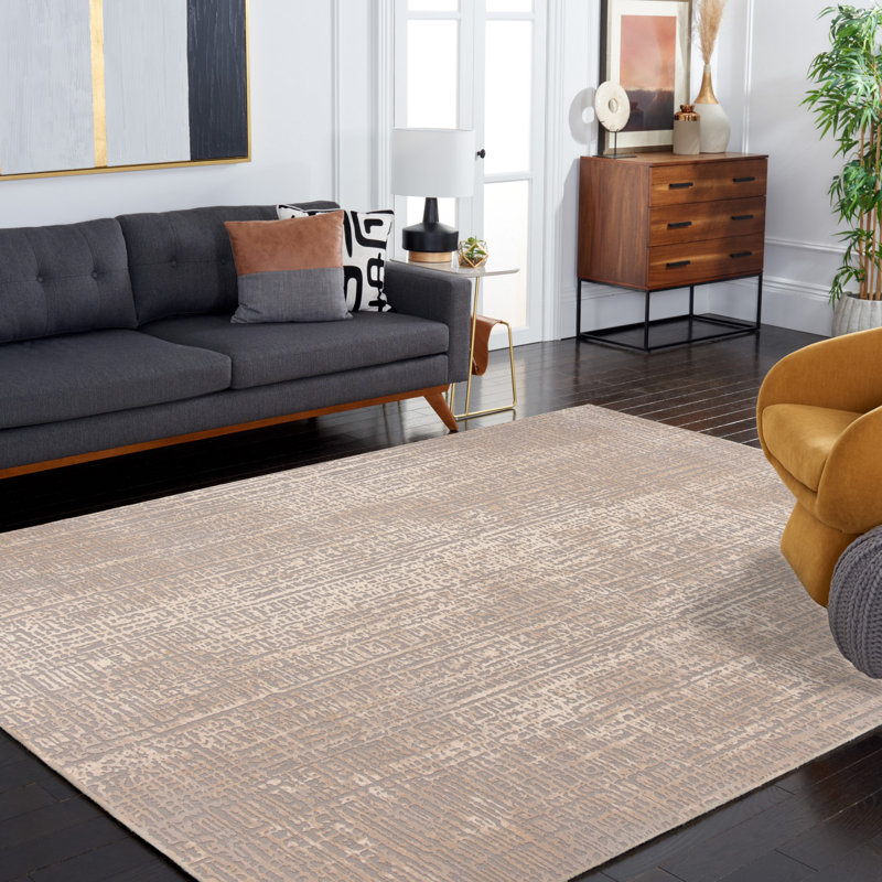 Tapis gris Edvin, Rectangle 8 pi x 10 pi