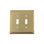 Rope 2-Gang Toggle Light Switch Wall Plate